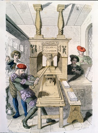 Parisian Printers in the Fifteenth Century by Gerlier